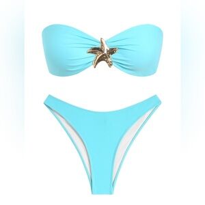 Aqua Starfish Bikini Set
